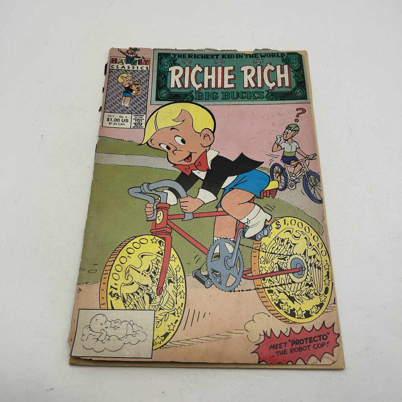 RICHIE RICH BIG BUCKS #4 HARVEY CLASSICS 1991 VF  BX2254(EE) - $5.52