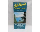 Rock Harbor Lodge Windigo Inn Isle Royale National Park Michigan Brochure - $201.10 MXN