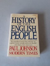 A History of the English People - Paul Johnson (Paperback, 1985) Good, 2nd - £13.18 GBP