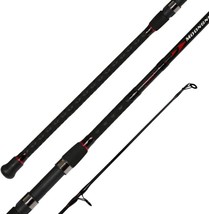 Travel Fishing Rod Solid Carbon Fiber 2-Piece/4-Piece Graphite Surf Spinning Rod - £68.92 GBP+