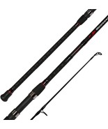 Travel Fishing Rod Solid Carbon Fiber 2-Piece/4-Piece Graphite Surf Spin... - £69.72 GBP+
