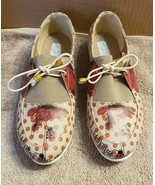 Coby Slip On Water Resistant Shoes Butterfly Ladybugs US Size 4.5 Eur 35 - £7.91 GBP