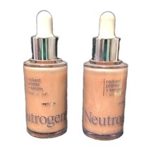 Lot of 2 Neutrogena Healthy Skin Radiant Primer + Serum Tone &amp; Texture NEW - $19.99