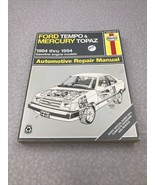 Haynes Techbook Ford Tempo Mercury Topaz 36078 Manual KG U2 - $14.85