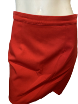 TOBI Red A Line Mini Skirt Size M - £11.35 GBP