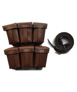 Repro WWI German K98 Triple Ammo Pouch Light Brown Leather Set + Free K98 Sling - $55.00