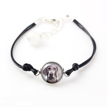 Weimaraner. Bracelet for people who love dogs. Photojewelry. Handmade. - £10.38 GBP