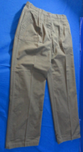 1987 Post Vietnam Era Durable Press OG-507 Woman&#39;s Utility Green Pants 14.5X29.5 - £31.76 GBP