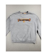 Tennessee Volunteers Womens Sweatshirt Sz L Gray Embroidered Crew Neck P... - £28.64 GBP