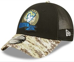 Los Angeles Rams New Era 9Forty NFL 2022 Salute To Service Team Cap - $25.23