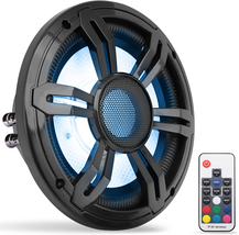 usa 10” Slim Marine Subwoofer - 400W 4 Ohm Waterproof Car Component Speaker - $134.63