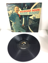 1963 Railroad Man Hank Snow Record Ghost Trains Cannon Ball Old Number Nine - £7.19 GBP