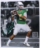 MARCUS MARIOTA Signed / Inscribed &quot;Dropback&quot; 20x24 Photograph STEINER LE... - £549.10 GBP