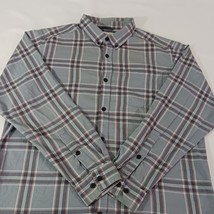 Columbia AM7968 Men's Gray Cotton Plaid Rapid Rivers II Button-Down Shirt Size L image 11