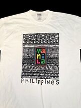 Manila Philippines Graphic T-Shirt Island Spice Travel Tee Mens Medium image 2