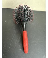 Kurl Mi Hair Brush Original Red Round Ball Bristle Detangling Volume Y2K... - $251.85 MXN