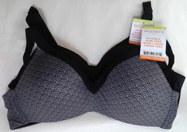 Warners Wirefree Bras T-Shirt Lined Seamless Cups Set of 2 Style 4011 Retail $60 - £40.92 GBP+