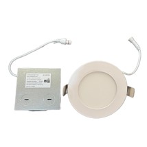 4 Inch Dimmable Led Slim Recessed Downlight - 5Cct, 9 Watts, 700 Lumens, Es Qual - £23.93 GBP