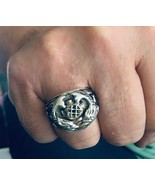 USN Saturation Divers Ring Bronze Helmet sterling silver - $161.22 CAD