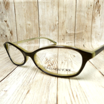 Jones New York Two-Toned Striped Oval Eyeglasses FRAME - J711 Olive 50-1... - $371.50 MXN