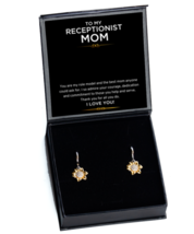 Necklace For Mom, Receptionist Mom Necklace Gifts, Birthday Present For  - £39.92 GBP