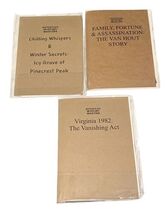 Detective Mystery Masters Case Files Game Evidence Pack Never Opened Used image 2