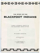 Story of the Blackfoot Indians Historical Sketch Great Northern Railroad 1958 - £14.01 GBP