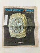 Dallas Cowboys Weekly Newspaper July 27 1996 Vol 22 #7 The Ring &#39;Dallas ... - £10.42 GBP