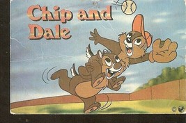 1993 Walt Disney Chip &amp; Dale playing baseball Disneyana Collectibles Car... - £3.77 GBP