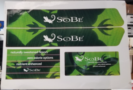 SoBe Nutrient Enhanced Advertising Preproduction Art Work 2010 Green Lizard - $18.95