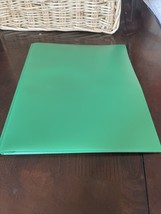 1 Green office depot folder quality - brand new - $4.83