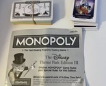 MONOPOLY Pop Up Disney Castle Theme Park Edition III Replacement Pieces - $13.00