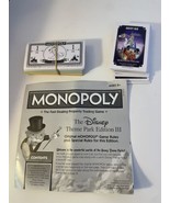 MONOPOLY Pop Up Disney Castle Theme Park Edition III Replacement Pieces - £10.36 GBP