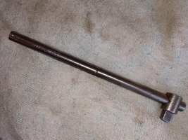  Snap-On F-5 wrench 3/8&quot; drive sliding T-handle breaker bar vintage made 1929-41 - £17.59 GBP