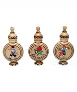 Handmade wooden wine vessel 2.1ml 0.3 % genuine Bulgarian rose oil   - $73.88 MXN