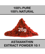 100% PURE NATURAL ASTAXANTHIN EXTRACT POWDER 10:1 Antioxidant Haematoccu... - $23.76