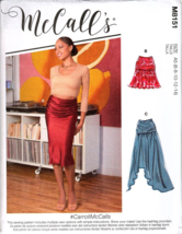 McCall&#39;s M7022 Misses 6 to 14 Mini, Maxi Skirts Uncut Sewing Pattern - £11.75 GBP