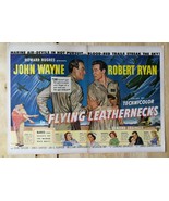 Vintage 1951 Flying Leathernecks John Wayne Two Page Original Movie Ad 921 - £5.26 GBP