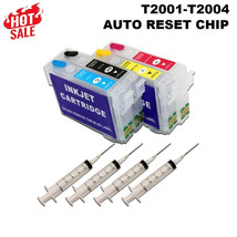 Refillable Ink Cartridge T2001 - T2004 For Epson XP100 XP200 XP300 XP310 XP400 - £21.24 GBP
