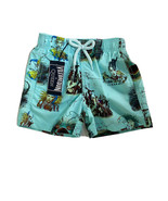 VILEBREQUIN X QUEEN SUPERFLEX JIM KIDS SWIM TRUNKS AIGUE MARINE SIZE 2 - £31.58 GBP