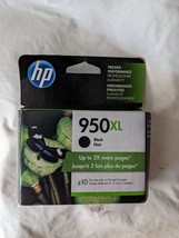 Genuine HP 950XL Black Ink officejet Pro Factory Sealed Box Exp DEC 2020 NEW - $17.81