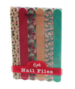 Nail Files Bella Beauty Assorted Designs Nail Files 6pcs - $72.42 MXN