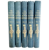 Lives Of The Roman Emperors 1883 1st Edition Victorian 5 Volumes Rare WHBS - £553.10 GBP
