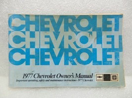 1977 Chevrolet Chevy Owners Manual 16059 - $16.82
