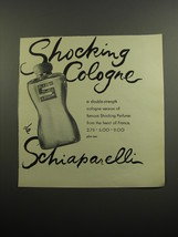 1955 Schiaparelli Shocking Cologne Advertisement - £14.50 GBP