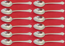 French Regency by Wallace Sterling Silver Teaspoon Set 12 pieces 6" - €1.115,08 EUR
