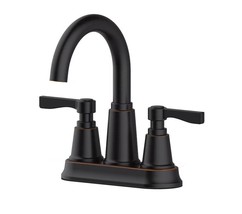 New allen + roth Townley 2-handle 4-in Centerset Bath Faucet Oil Rubbed Bronze - £39.41 GBP