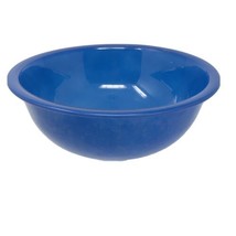 Vintage Pyrex Nesting Bowl 325 in Primary Color Blue w/ Clear Bottom 2.5... - $9.88