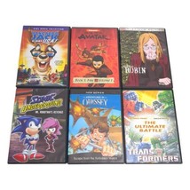 6 DVD Lot Anime Cartoon Avatar Kangaroo Jack Transformers Odyssey Sonic Robin - £11.21 GBP