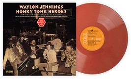 Waylon Jennings Honky Tonk Heroes LP ~ Exclusive 180g Colored Vinyl ~ Brand New! - £62.68 GBP